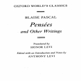 Blaise Pascal - Pensees